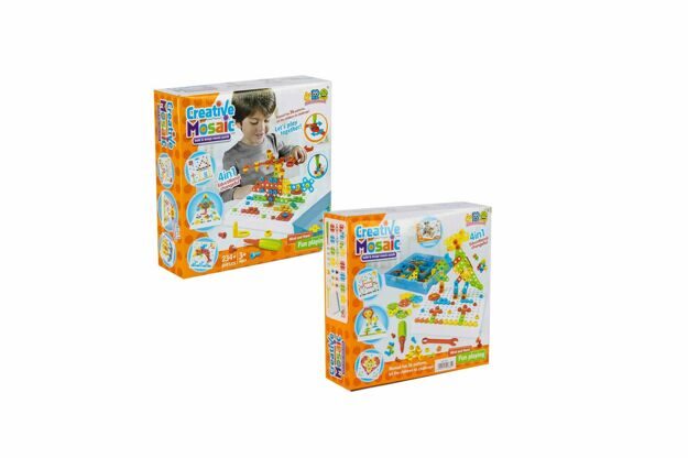 Конструктор- мозаика с отверткой Creative Magic Panel 234+ деталь